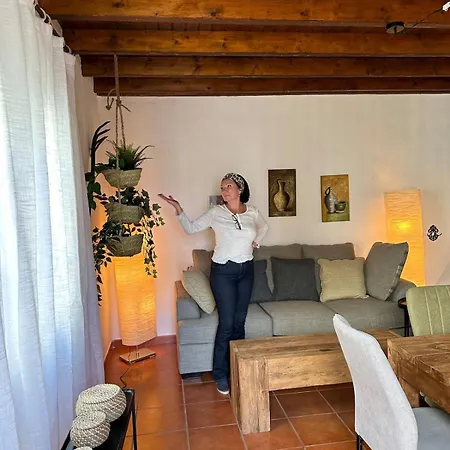 Cozy Canarian With Large Garden Apartman